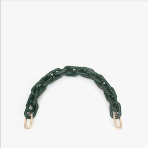 Clare V. Fern Resin Shortie Strap nwot